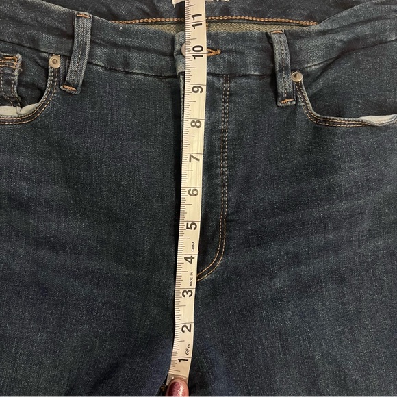 Good American Good Legs High Rise Skinny Jeans Super Stretch- Dark Blue - Picture 14 of 15